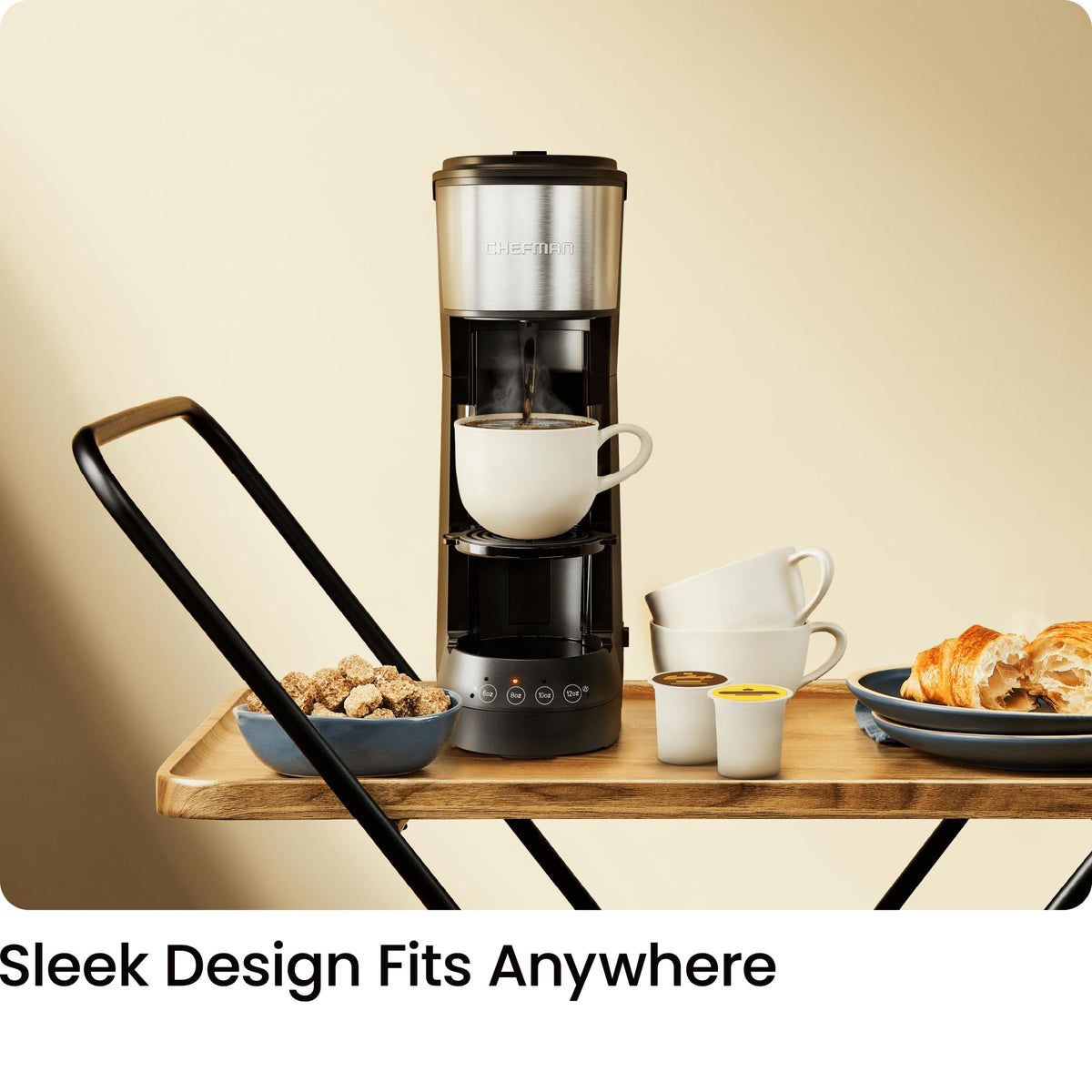 Single Serve Coffee Maker with 40oz Water Reservoir O57956