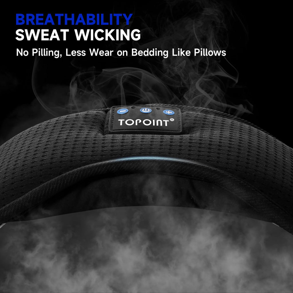Cotton Sleep Mask Headphones Bluetooth Wireless with Microphone F928
