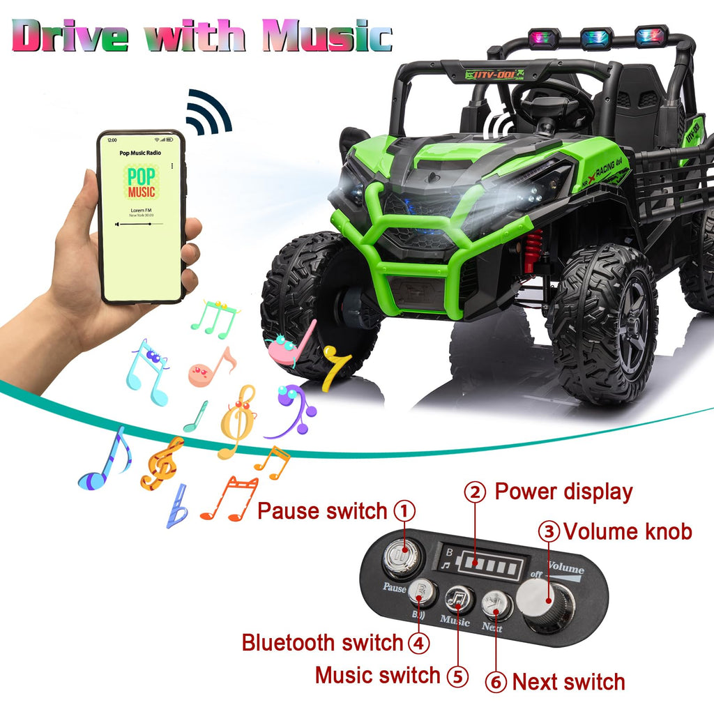 24V 4X4 2-Seater Ride On UTV Z794