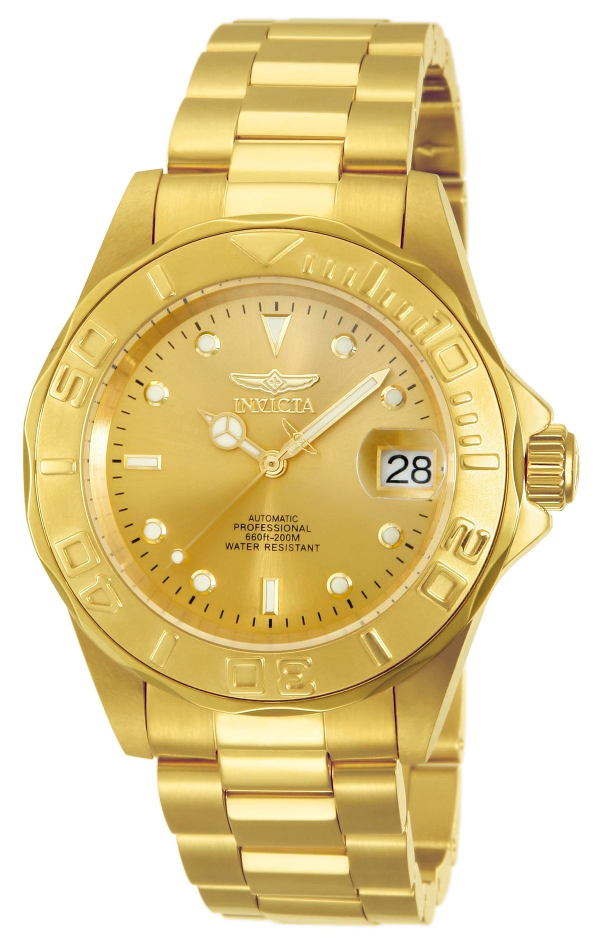 Gold Dial Stainless Steel Watch Z579131