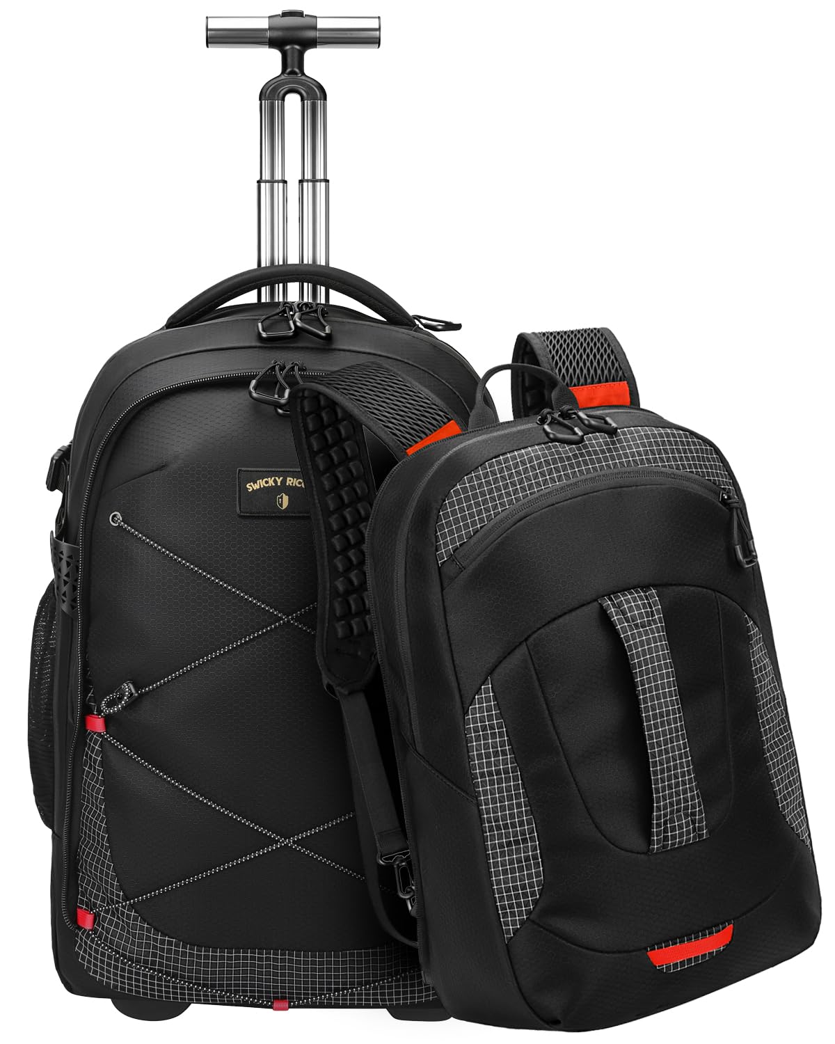 2-in-1 Detachable Backpack with Wheels N36873