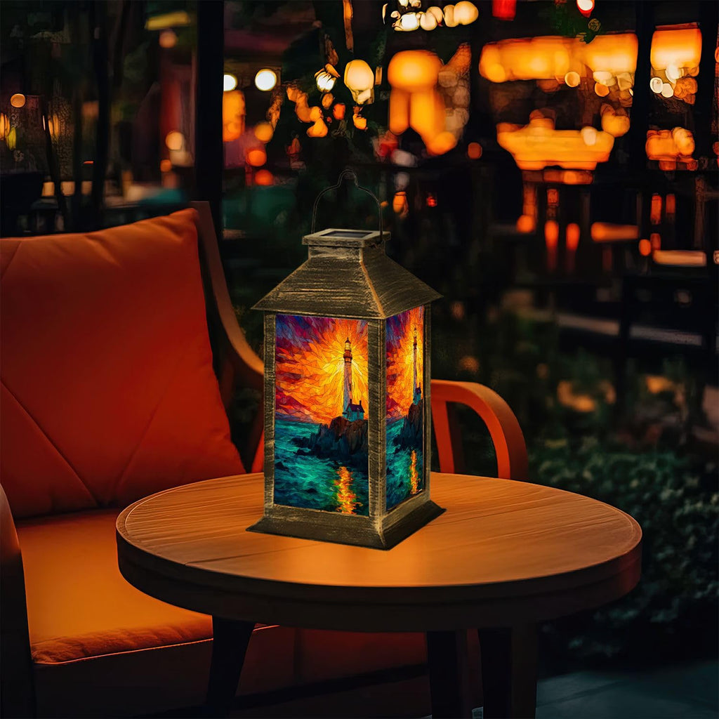 Solar Powered Waterproof Hanging Lantern C50079