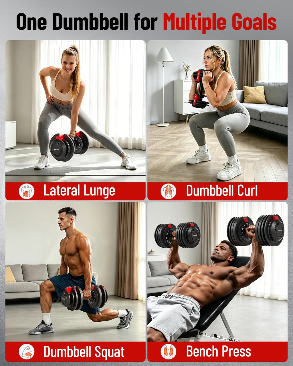 Adjustable Dumbbell Set T211004