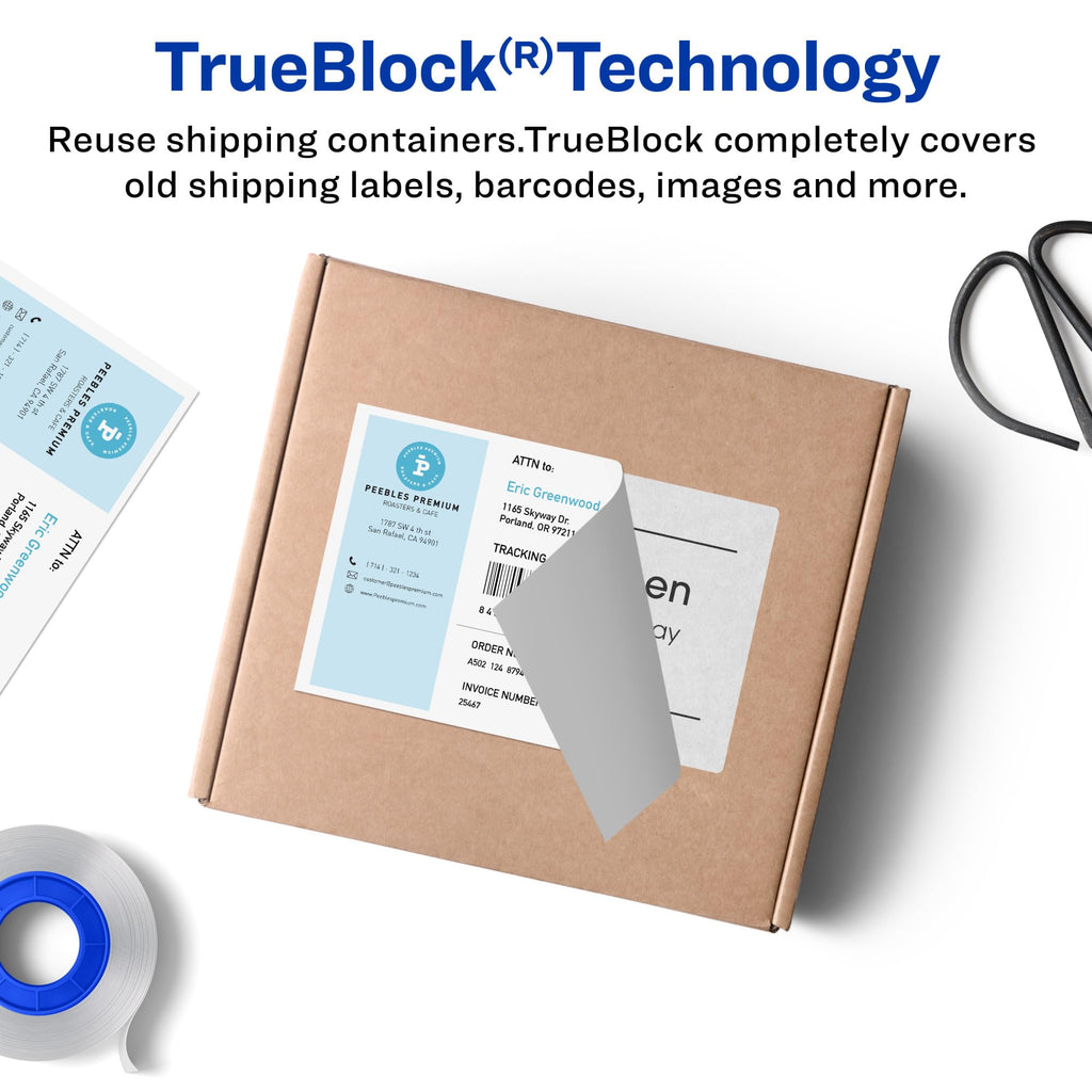 Printable Shipping Labels, 4" x 6", White, 20 Blank Address Labels Y174230