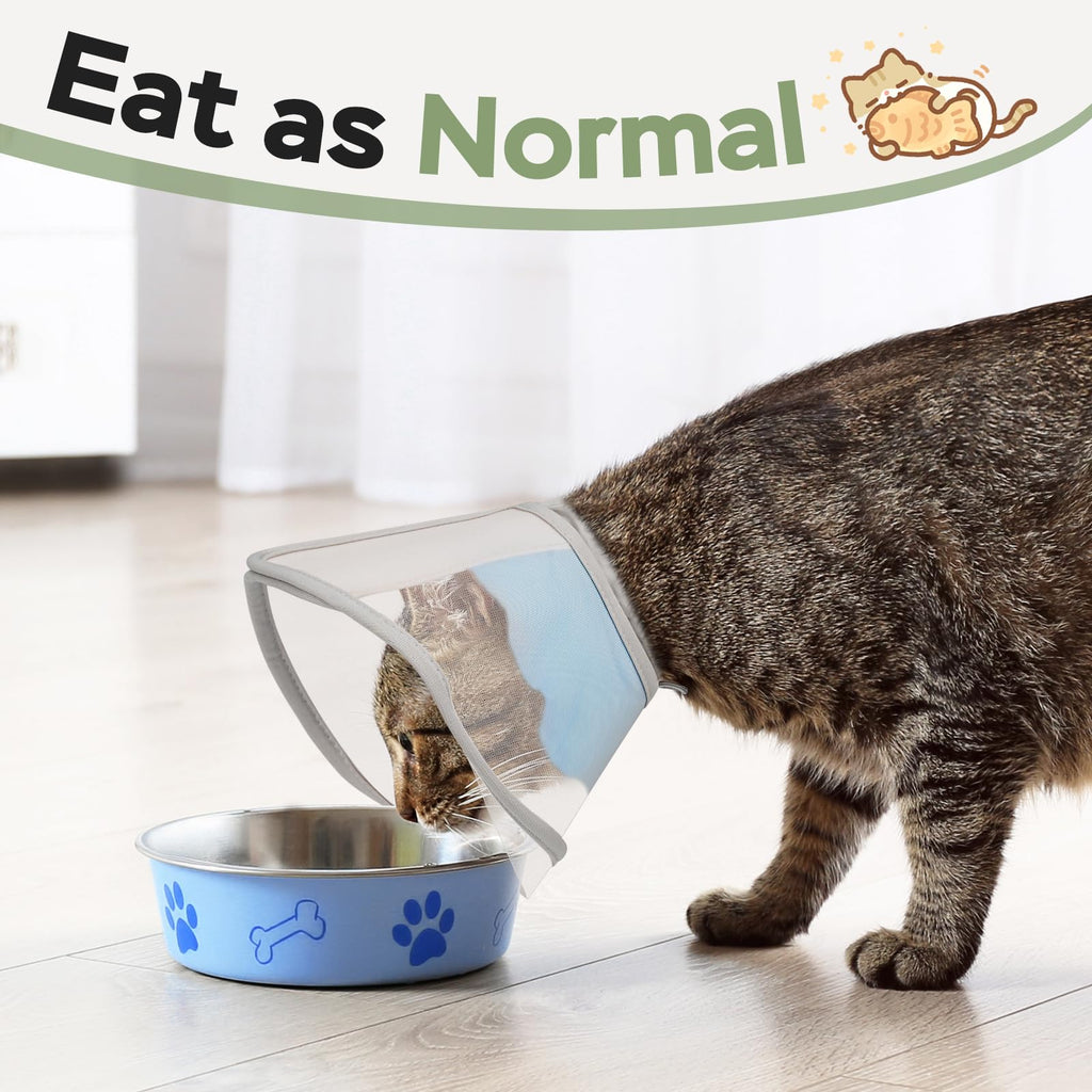 Soft Waterproof Mesh Cat Recovery Cone Collar K71953