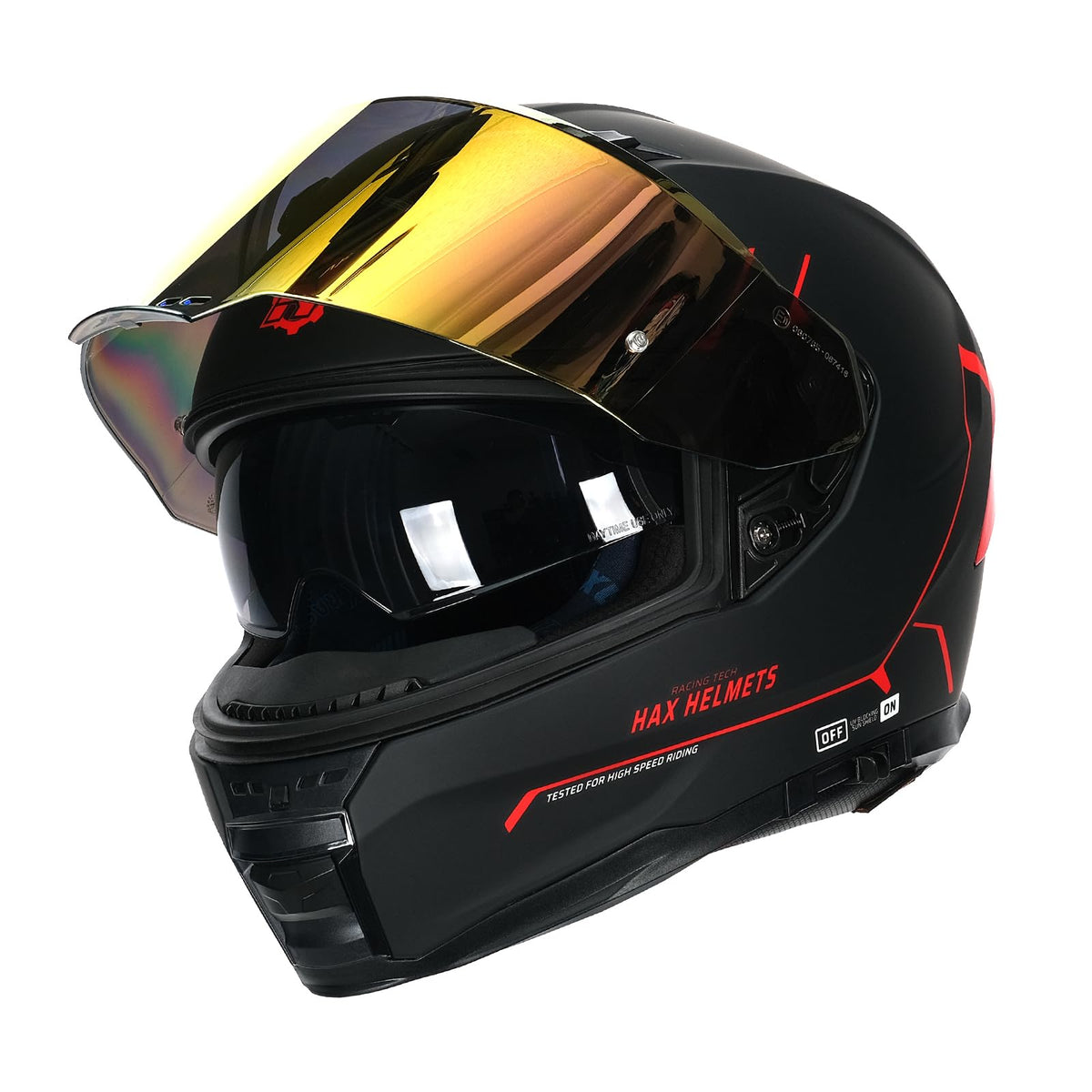 Full Face Motorcycle Helmet DOT & ECE T76398
