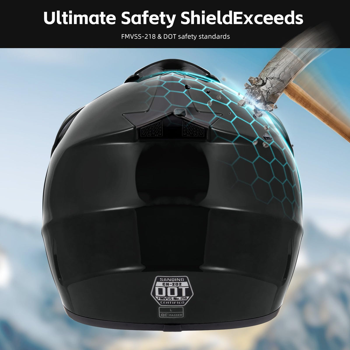 Youth Dirt Bike Helmet E822