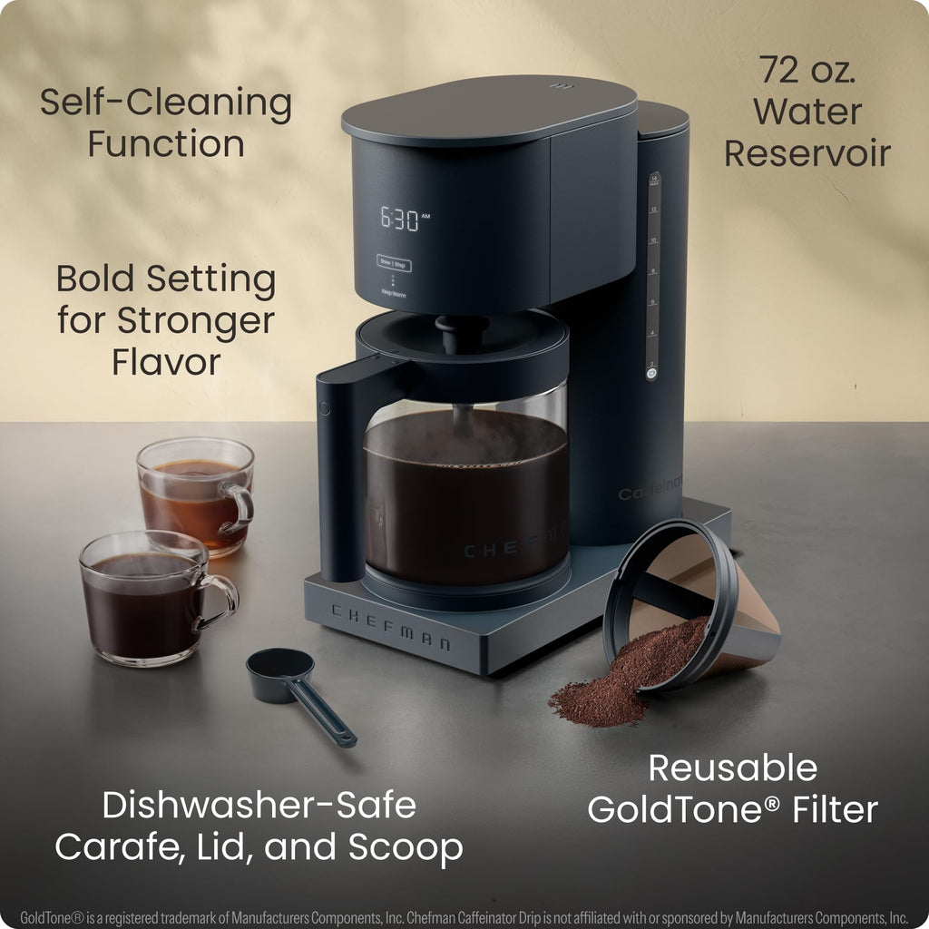 14-Cup Programmable Drip Coffee Maker with Glass Carafe R98269
