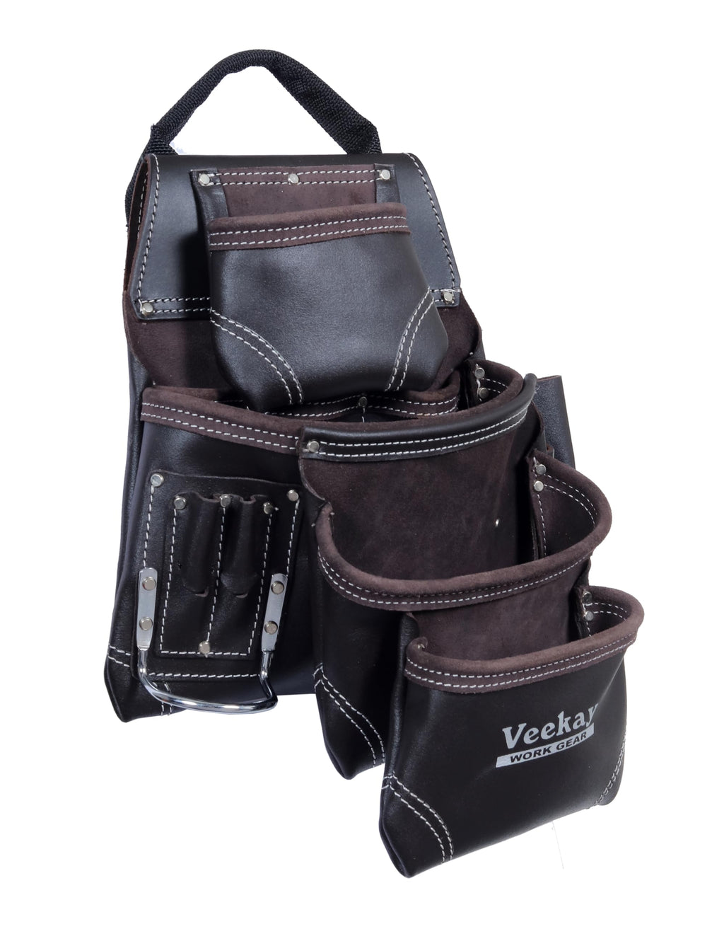 Brown Leather 22-Pocket Tool Belt S231578