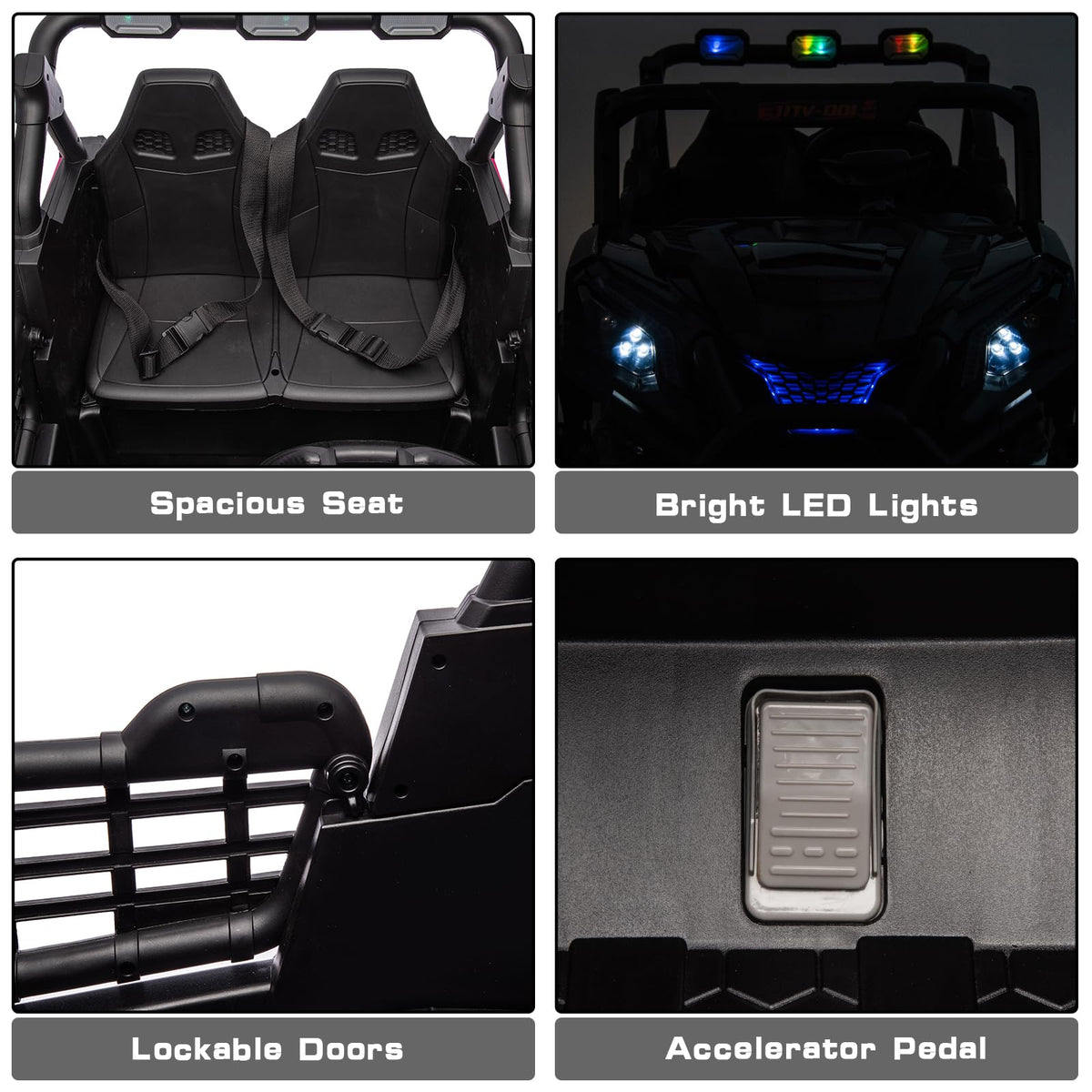 24V 4X4 2-Seater Ride On UTV Z794