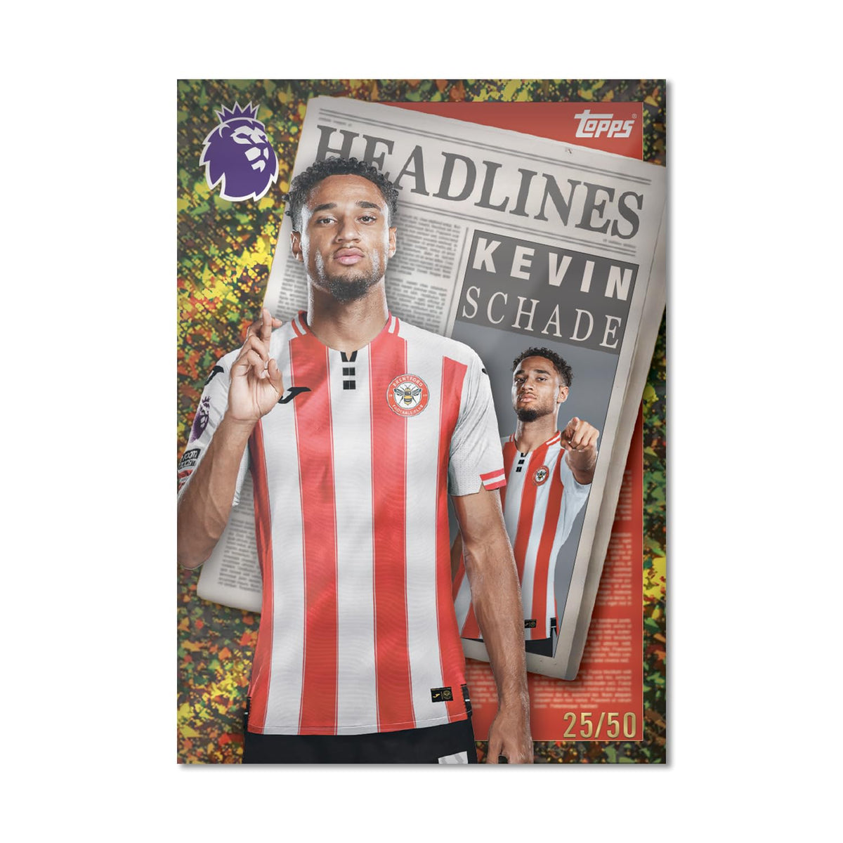 Premier League 2025-26 40 Cards Plus 3 Random Classic LE Cards R545