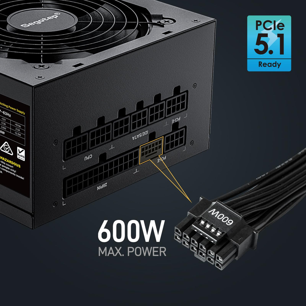 850W 80 Plus Gold Power Supply Y394
