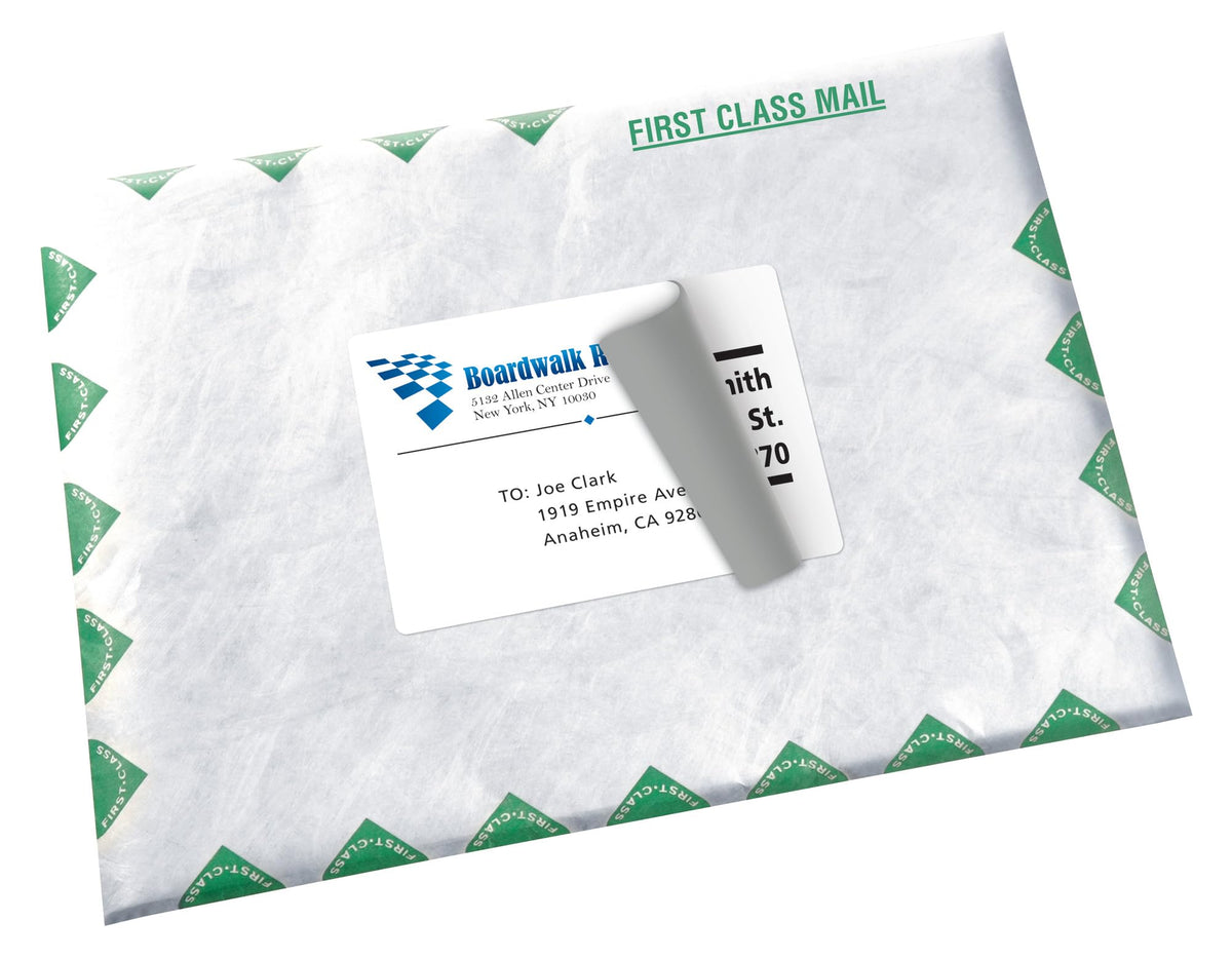 Printable Shipping Labels, 4" x 6", White, 20 Blank Address Labels Y174230