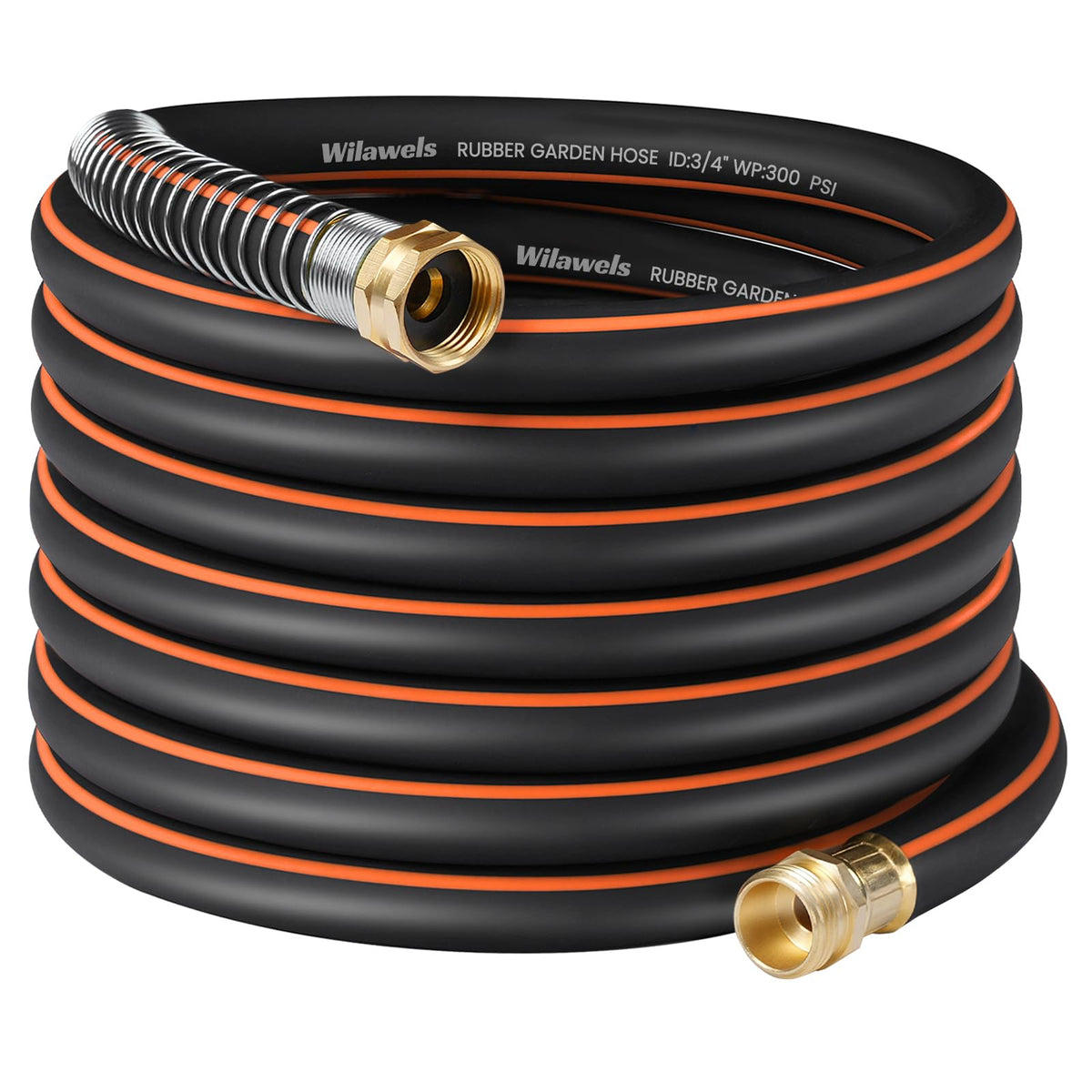 Heavy Duty Rubber Garden Hose 50FT x 3/4" Z9308
