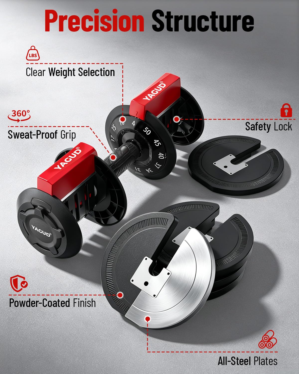 Adjustable Dumbbell Set T211004