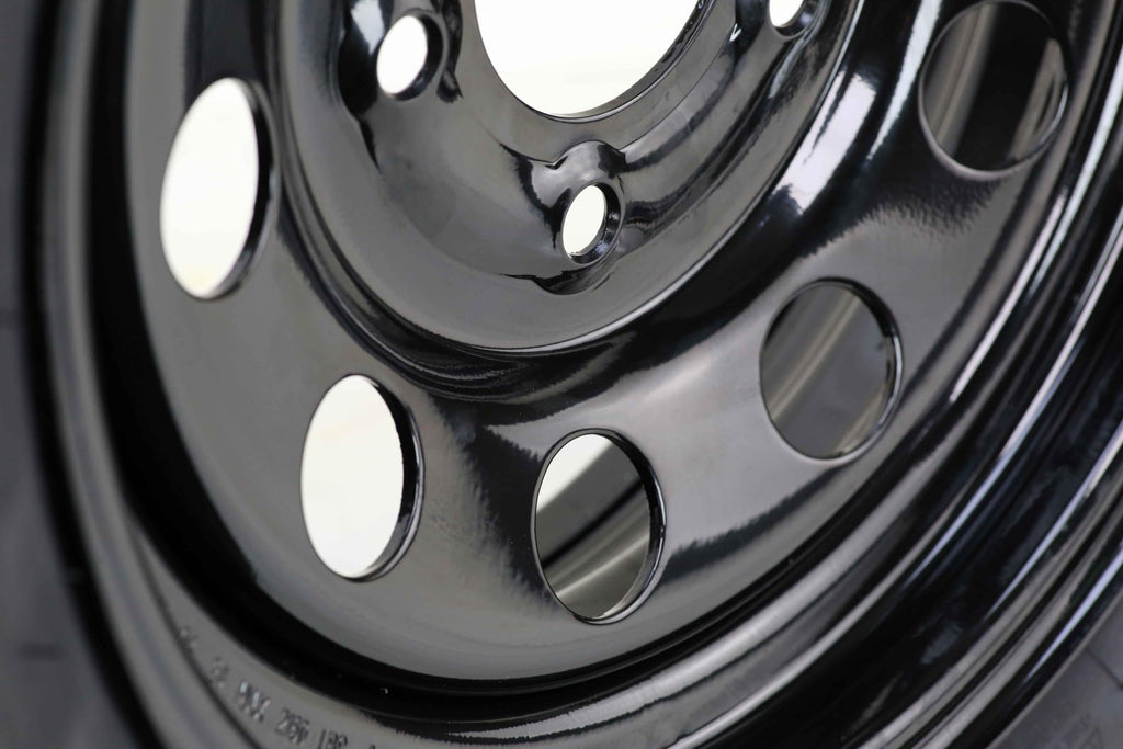 ST205/75R15 8-Ply Trailer Tire Wheel Black Mod Rim Pk2 G87265