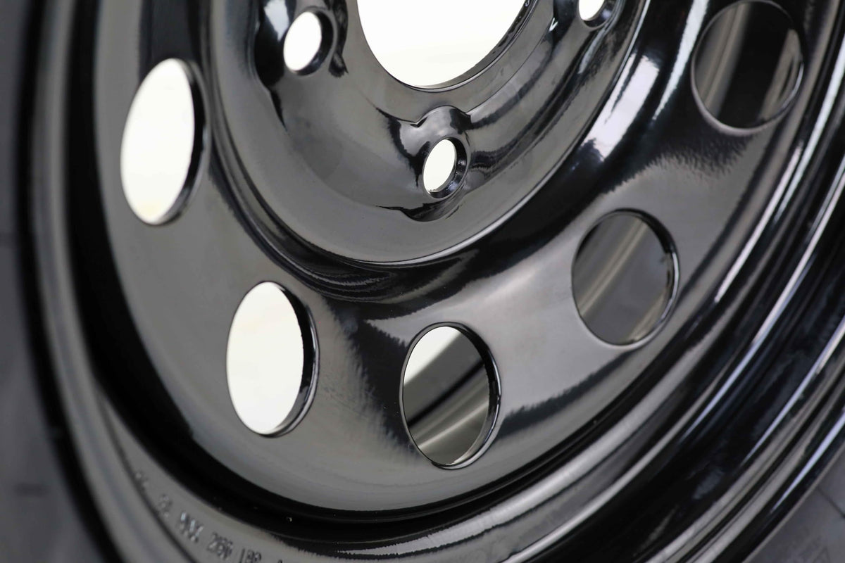 ST205/75R15 8-Ply Trailer Tire Wheel Black Mod Rim Pk2 G87265
