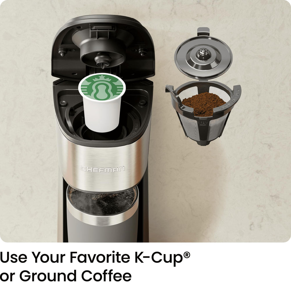 Single Serve Coffee Maker with 40oz Water Reservoir O57956