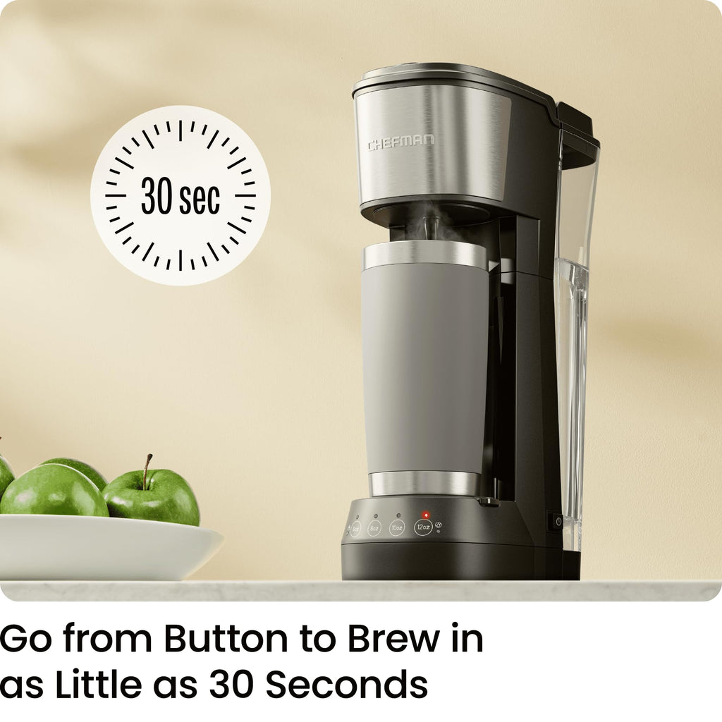 Single Serve Coffee Maker with 40oz Water Reservoir O57956