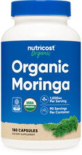 Moringa Capsules 500mg 180 Capsules Gluten Free D888939