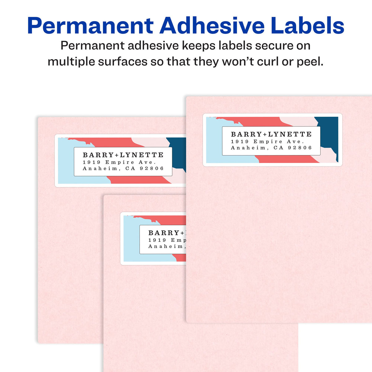 Printable Shipping Labels, 4" x 6", White, 20 Blank Address Labels Y174230