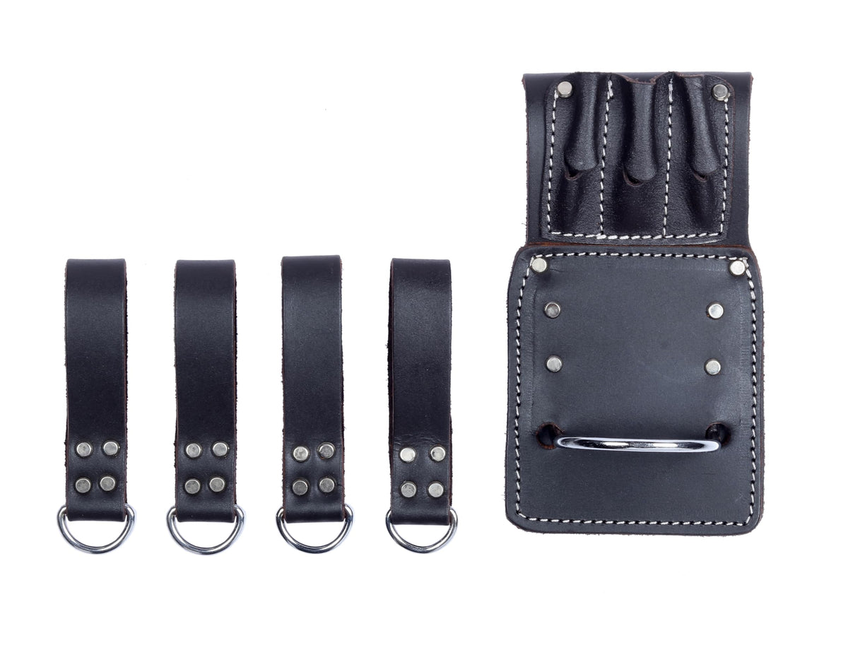 Brown Leather 22-Pocket Tool Belt S231578