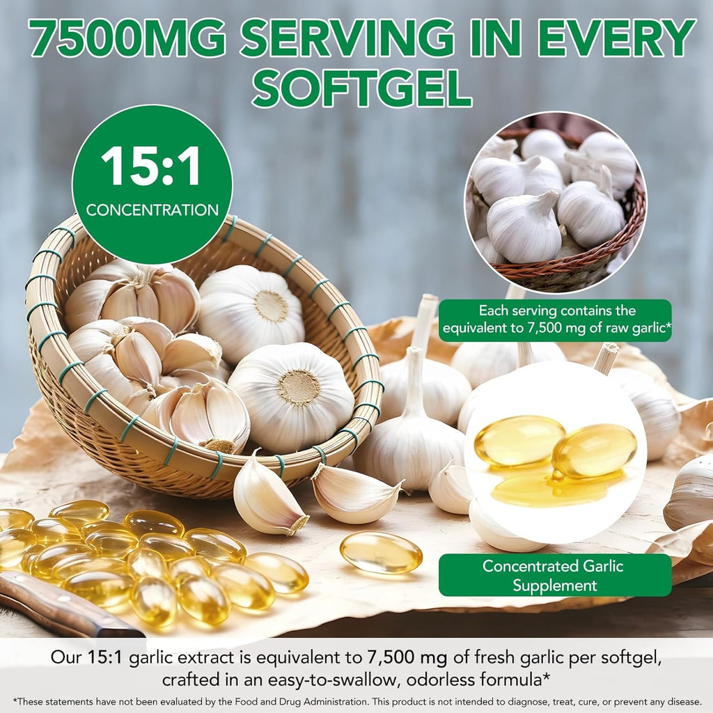 Aged Garlic Extract Capsules, 300 Softgels I729788