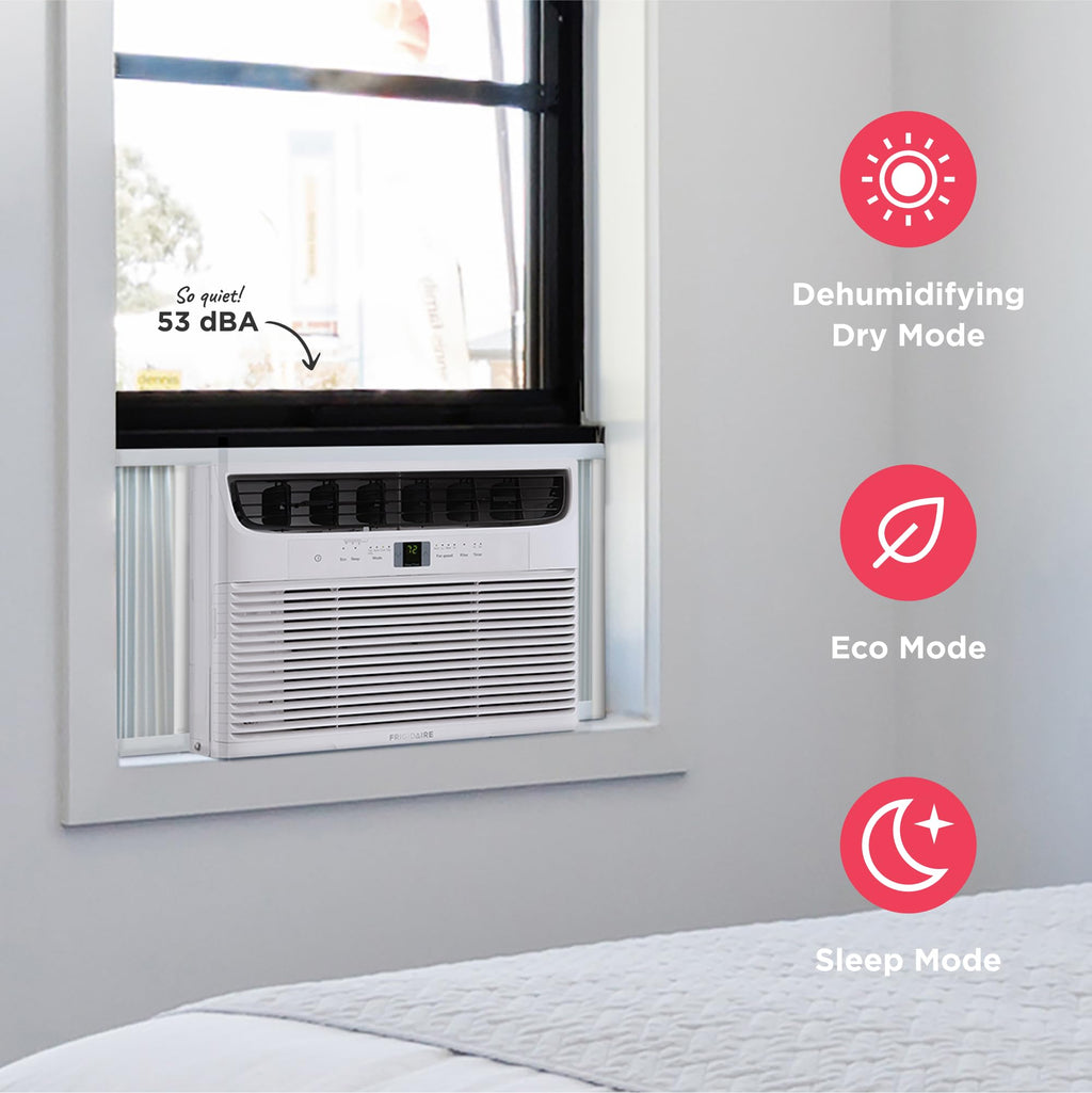 10,000 BTU White Window Air Conditioner D516570
