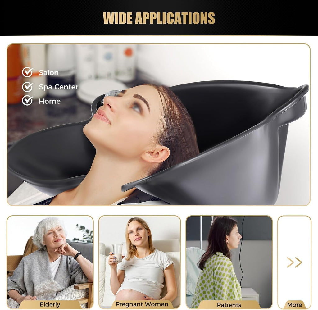 Portable Height Adjustable Shampoo Bowl A92460