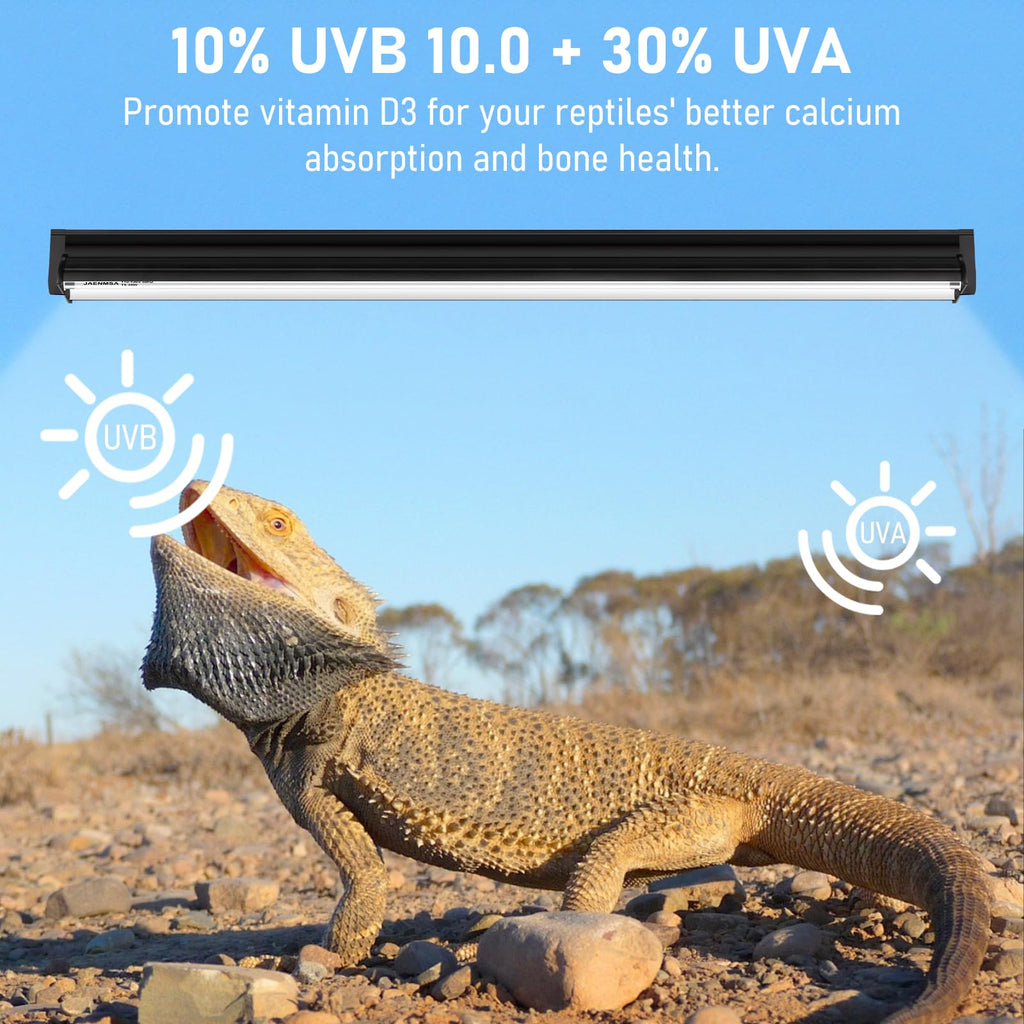 39W UVA UVB Reptile Light Fixture 34 Inch X9508