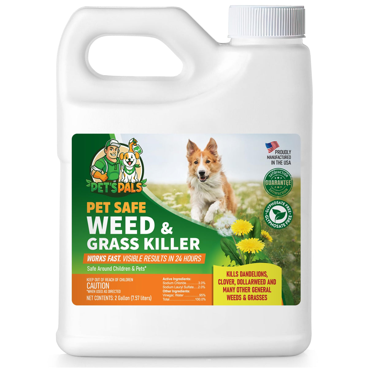 Natural Weed Killer Spray 2 Gallons J95123