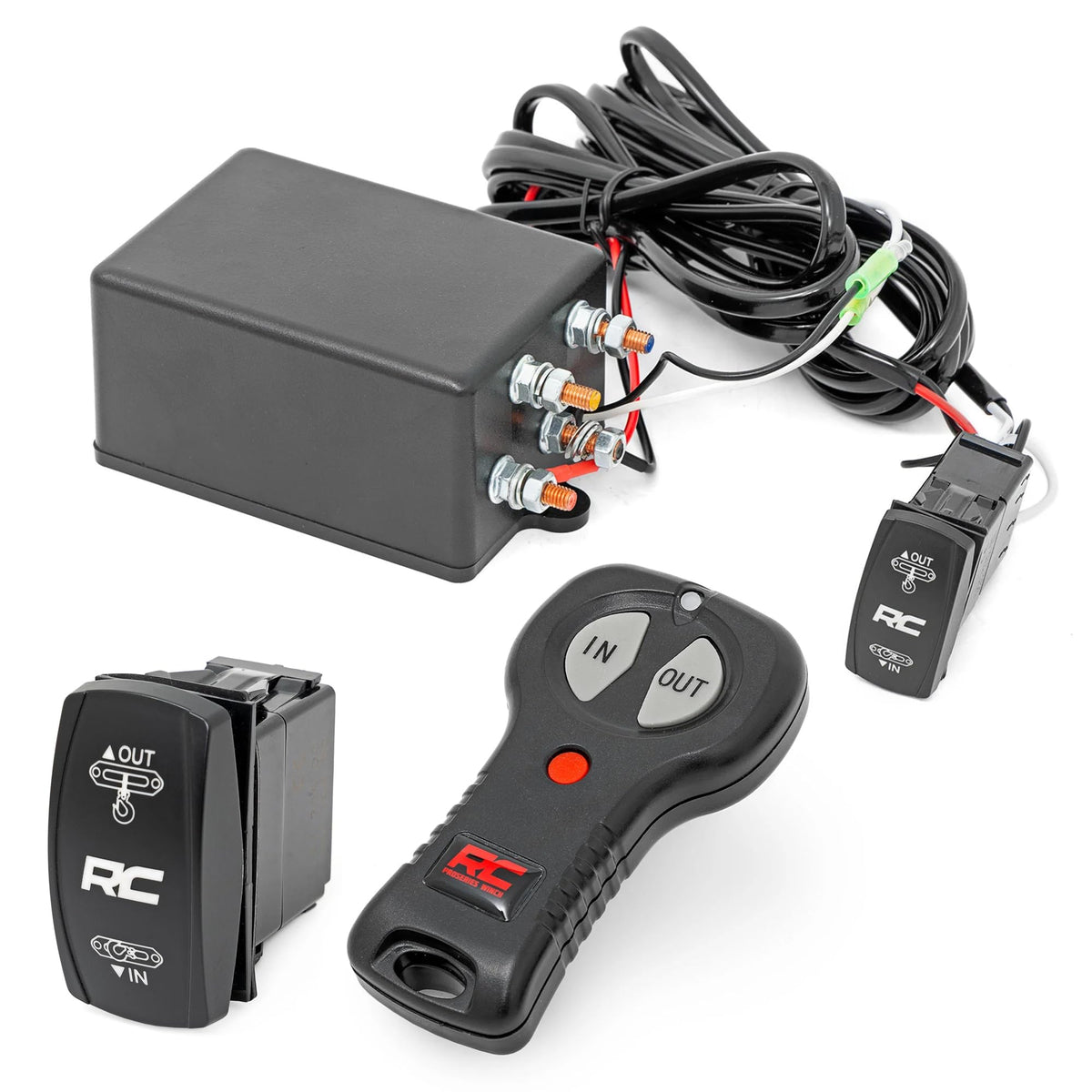 6500 LB Electric Winch with Synthetic Rope and Wireless Remote R290