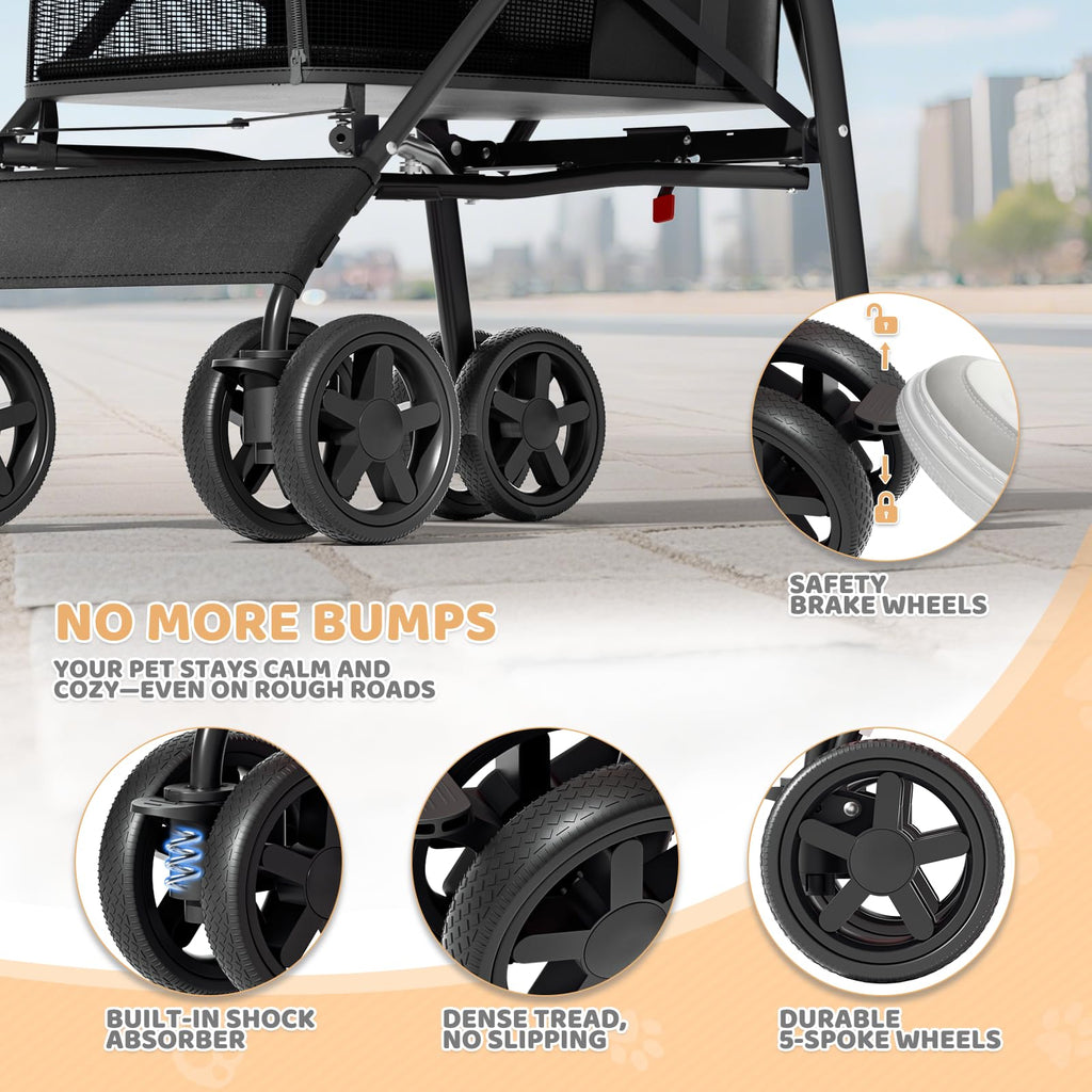 Compact Fold Pet Travel Stroller V68471