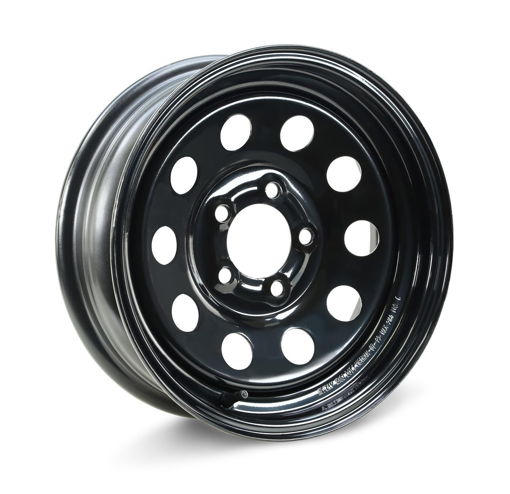 ST205/75R15 8-Ply Trailer Tire Wheel Black Mod Rim Pk2 G87265