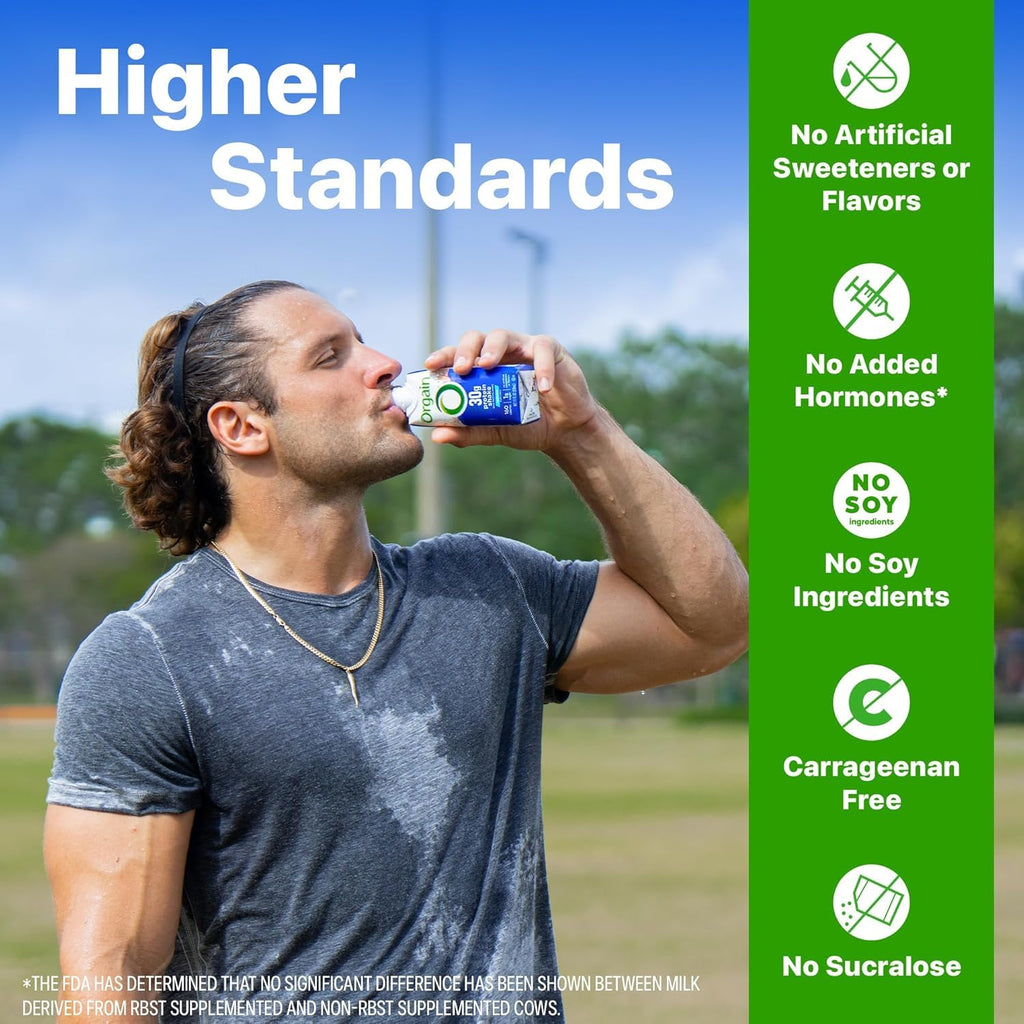 30g High Protein Shake Chocolate Fudge & Vanilla Bean 11 Fl Oz 2 Pack of 12 J38092