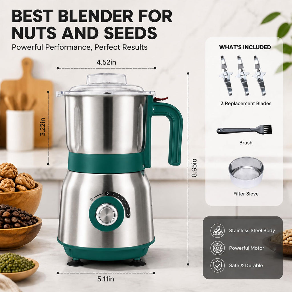 500W Electric Spice and Nut Grinder K6864