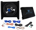10" Car Subwoofer Enclosure with Mono Amplifier B3788