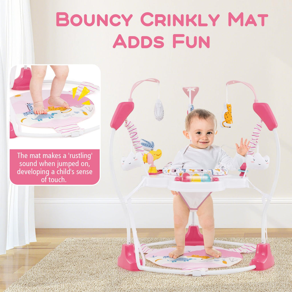 Pink 3 in 1 Baby Jumpers and Bouncers X810152