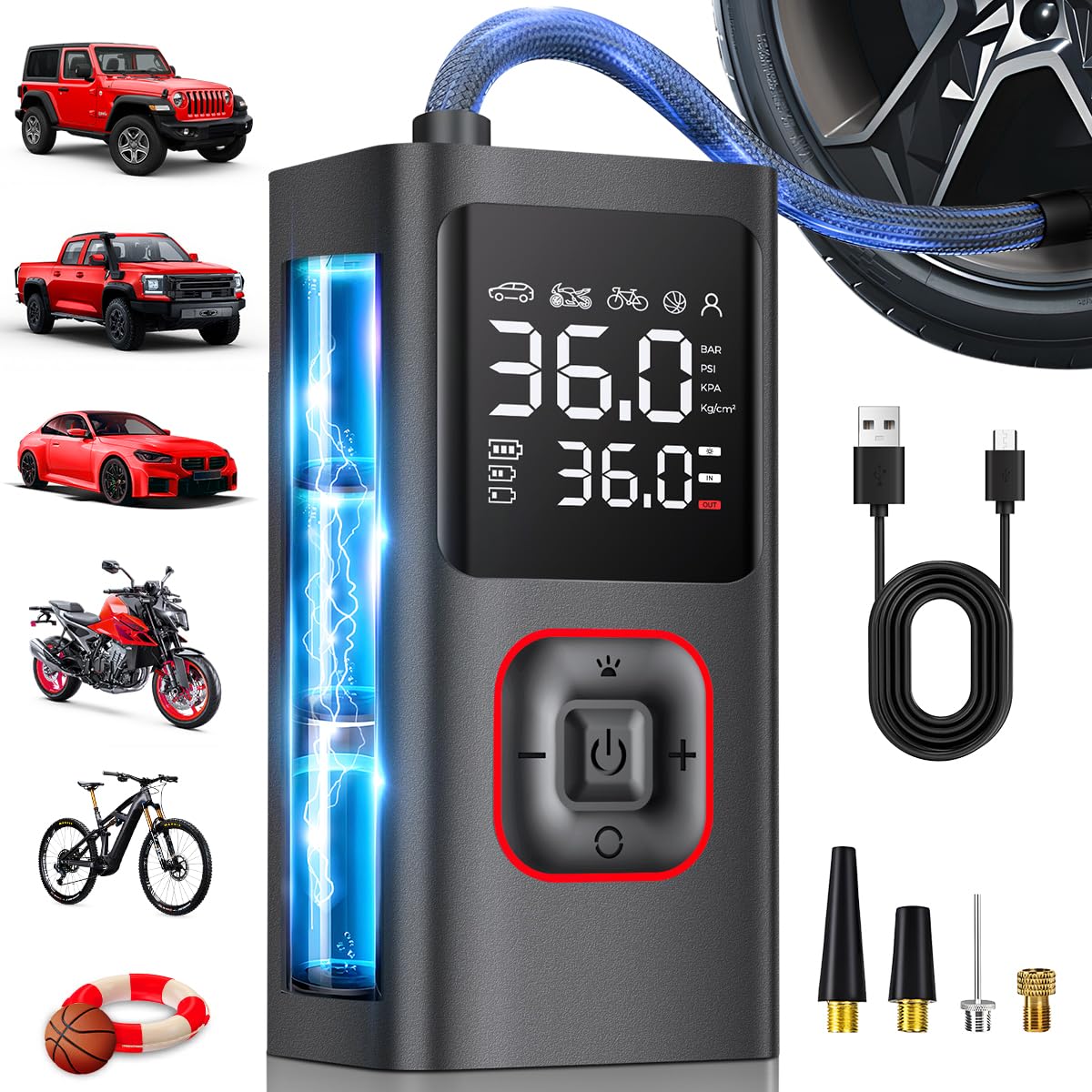 Cordless Portable Air Compressor 150PSI Tire Inflator A55711