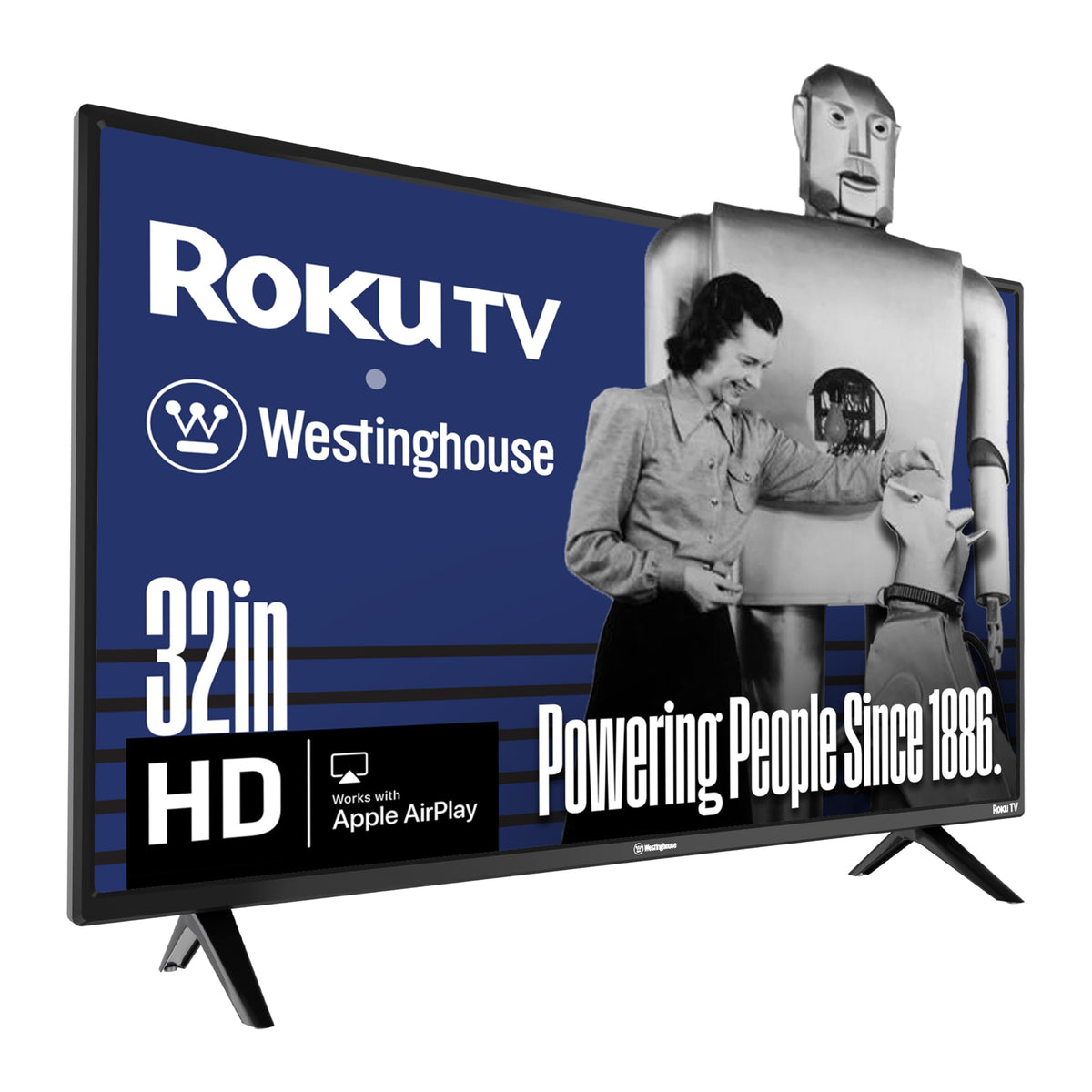 32 Inch HD Smart TV with Wi-Fi and Bluetooth Y60052