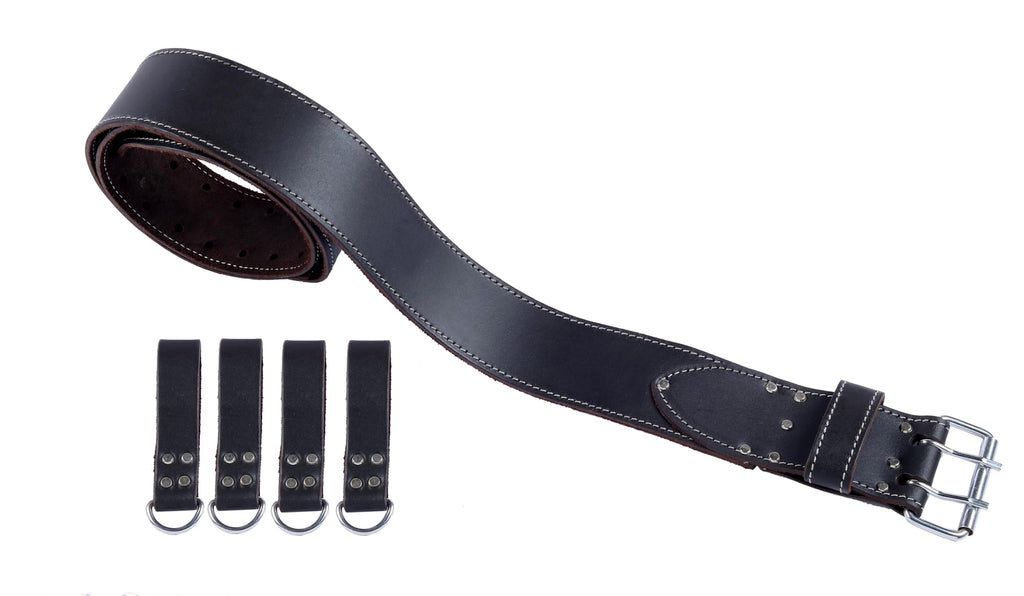 Brown Leather 22-Pocket Tool Belt S231578