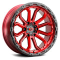 20x9 6x5.5" +12mm Red Wheel Rim W912