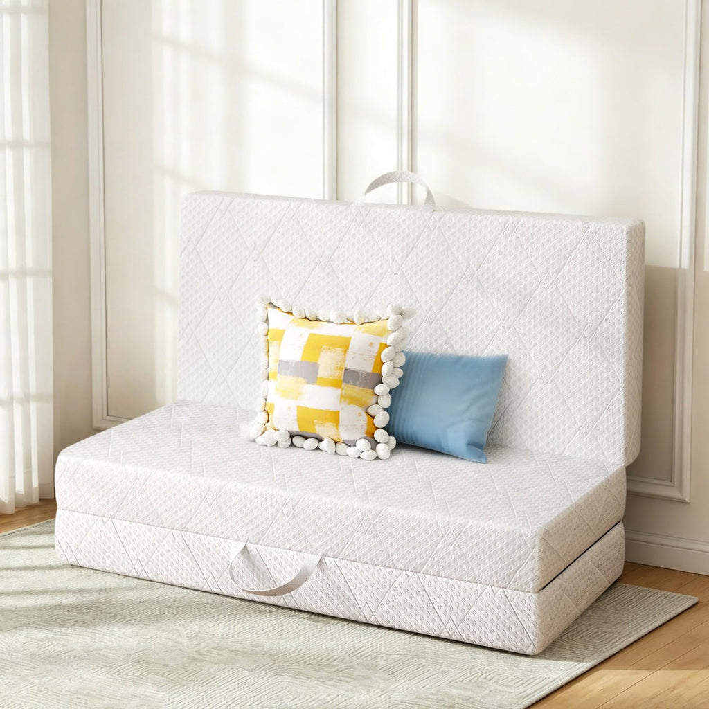 Queen Size Folding Memory Foam Tri-fold Mattress D119