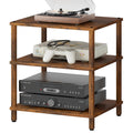 Brown 3-Tier Wooden Media Stand D77985