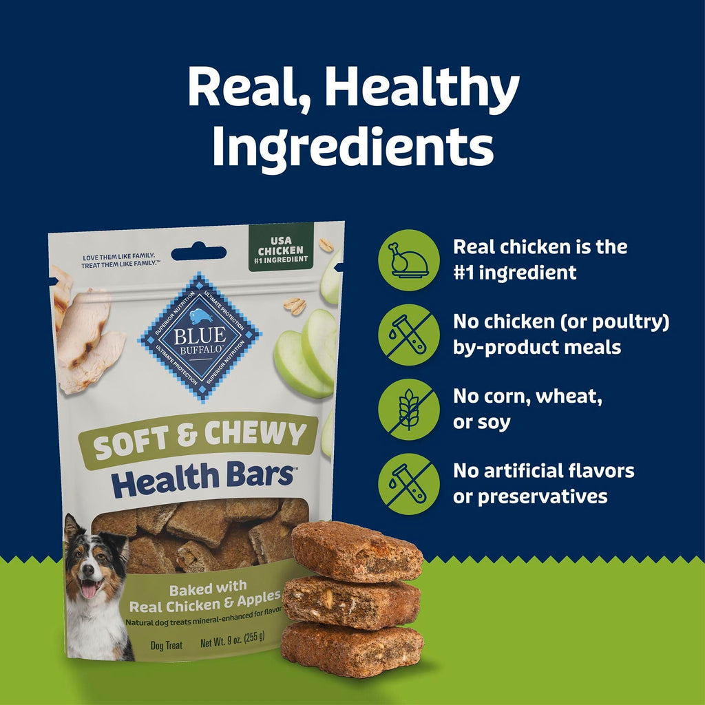 Chicken & Apples Soft & Chewy Treats, 9 oz X435