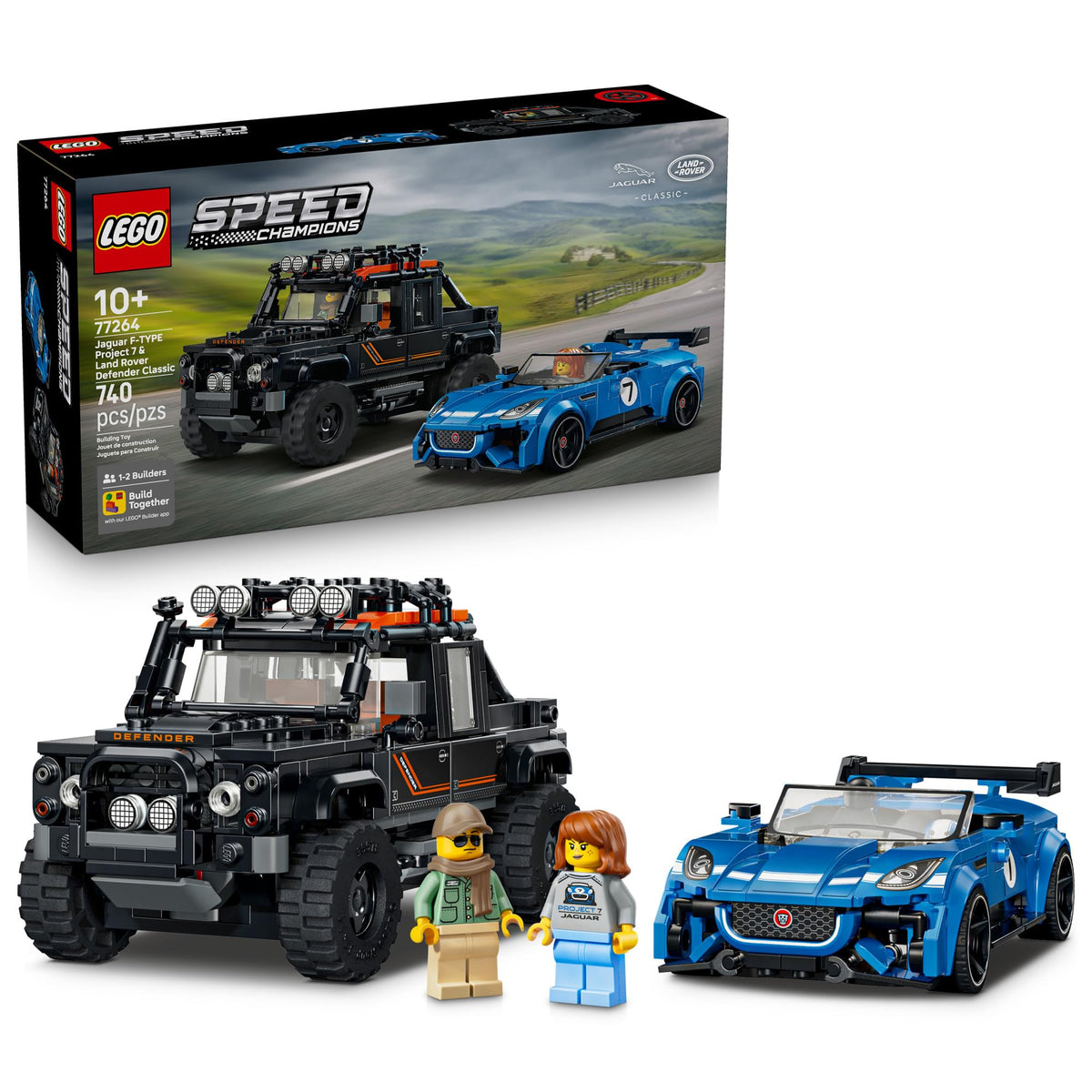 Jaguar Project 7 & Land Rover Defender 77264 Y1705
