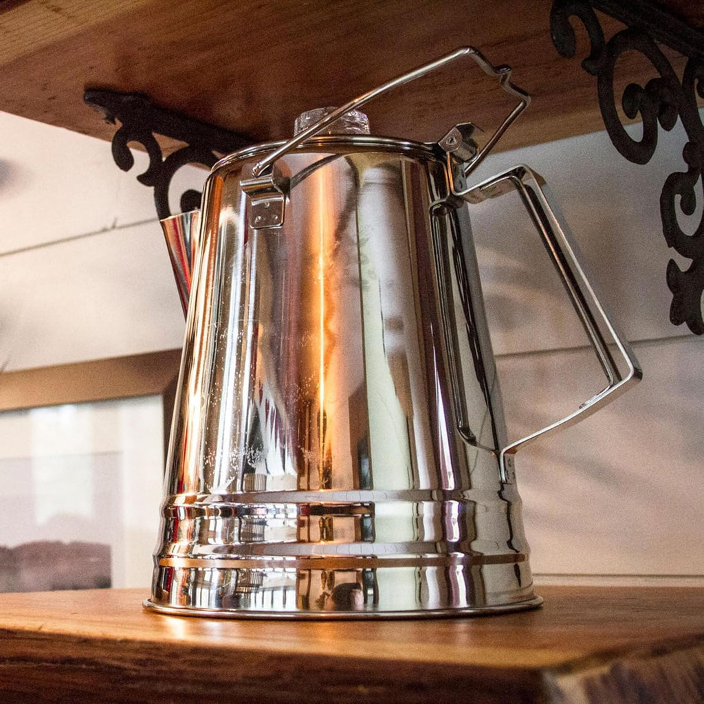 14 Cup Stainless Steel Percolator Coffee Pot Q16161