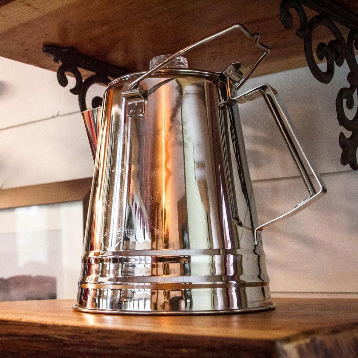 14 Cup Stainless Steel Percolator Coffee Pot Q16161