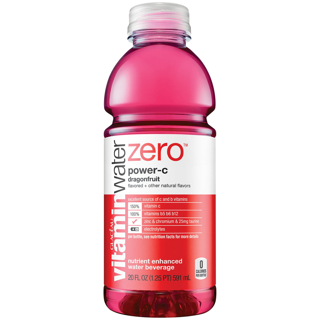 vitaminwater zero Power-C, 20 fl oz, 24 Pack R1712