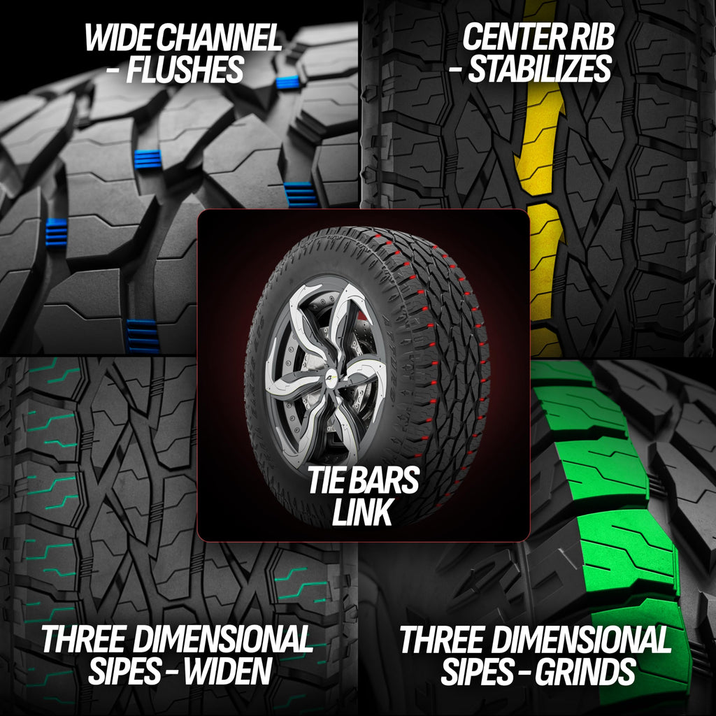 All-Terrain Off-Road Radial Tire 275/60R20 116T XL Q7343